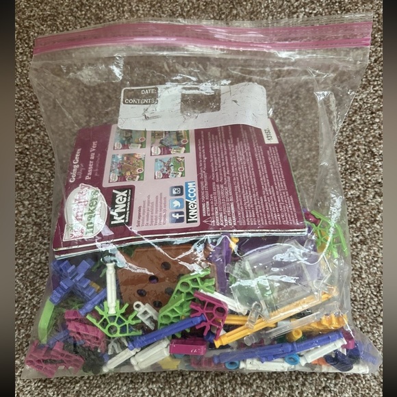 K'Nex Other - K'nex Mighty Makers Going Green Set #43551 (Ages 7+) 127 Pieces